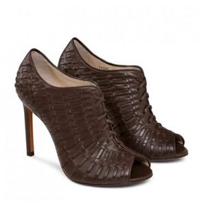 Santoni leather booties Made In Italy